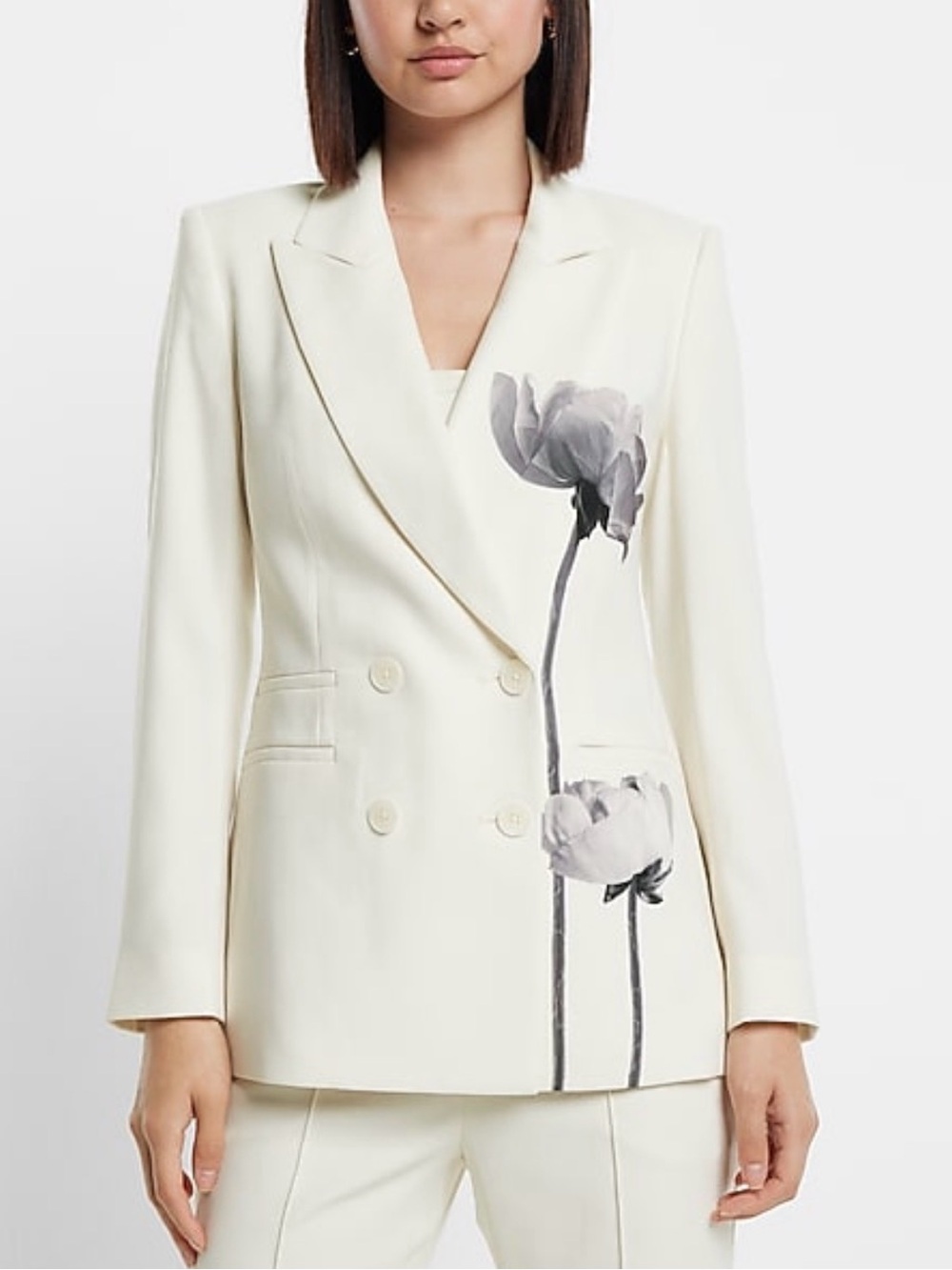 NWT Express Hand Painted Blazer